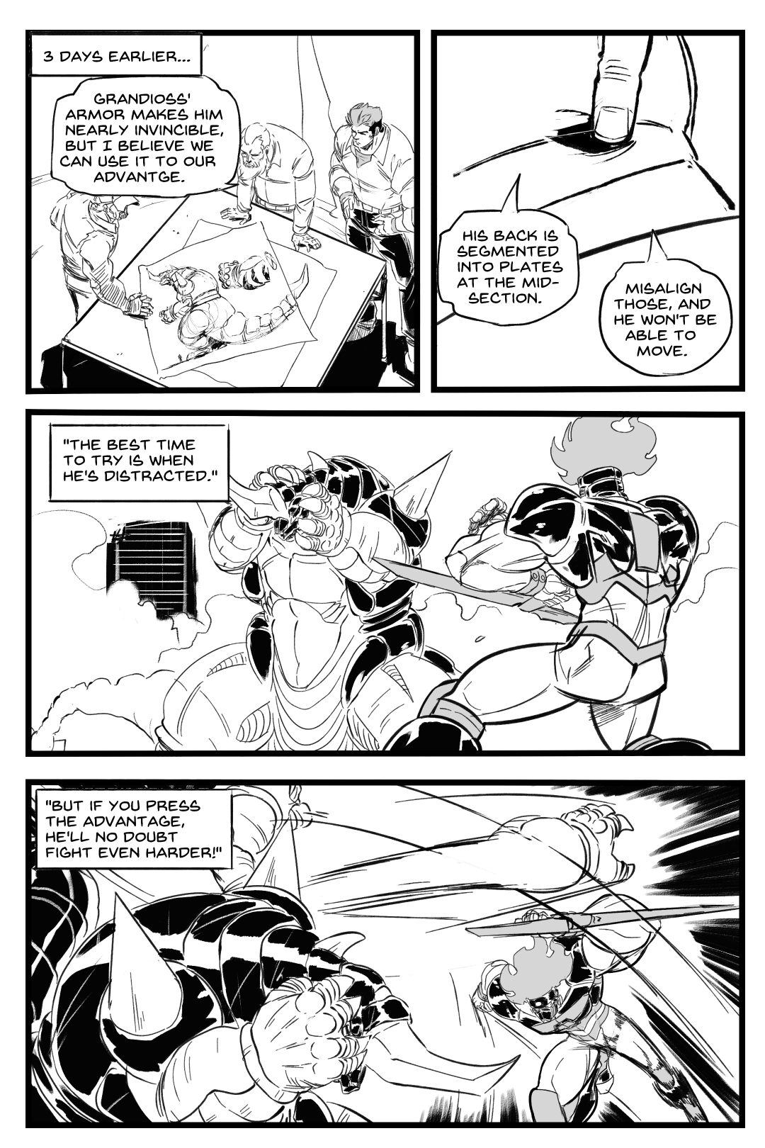The Dixon Manuver panel 1